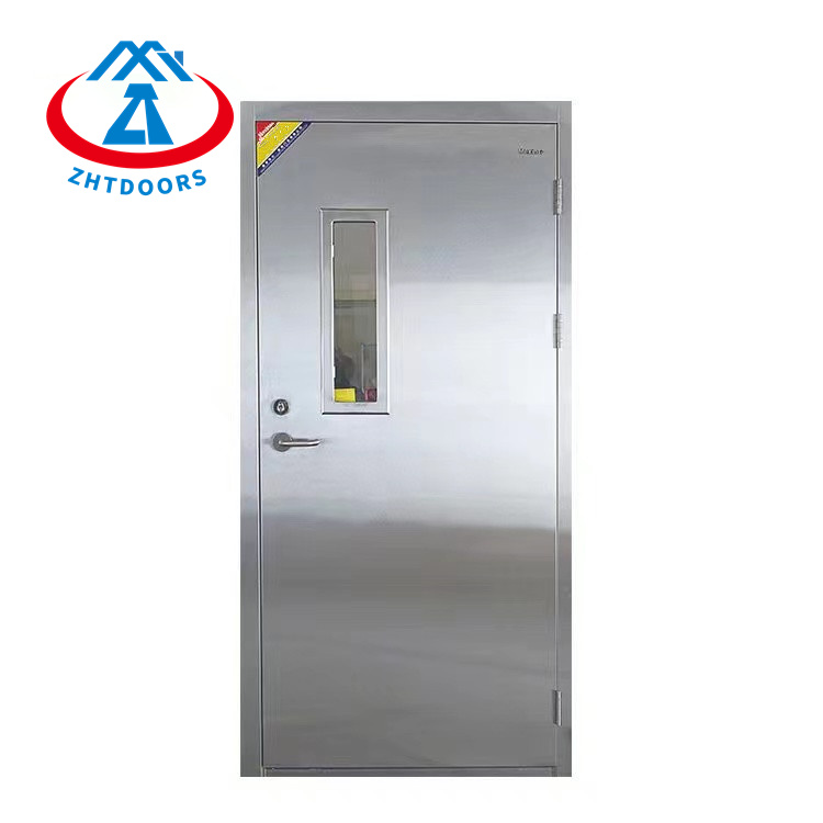Customize Styles 60 Minute BS Certified Fire Exit Door With Alarm System Sensor