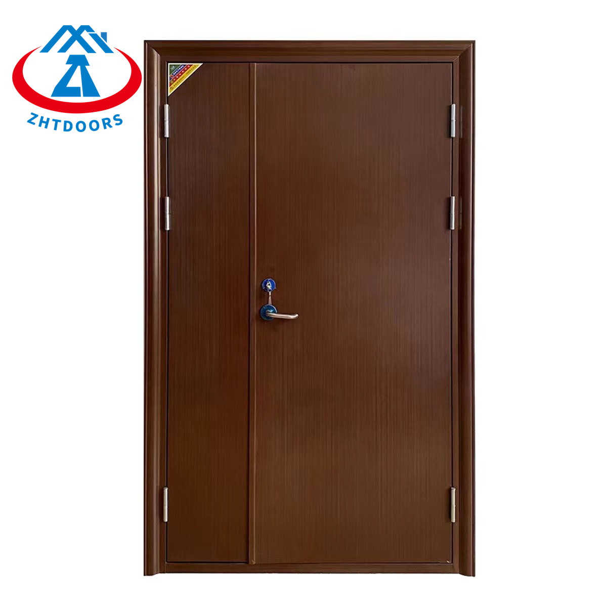 product-Customized Fire Doors 60 Minute AS Certified Fire Rated Commercial Door-Zhongtai-img