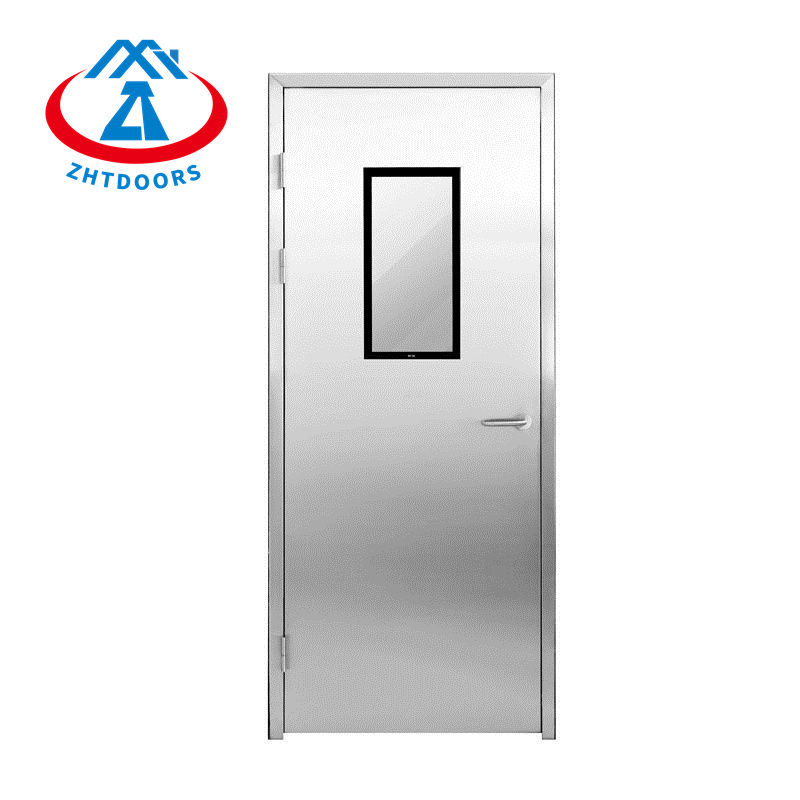 Hot Selling Product BS Standard 90 Minute Metal Fire Rating Single Door