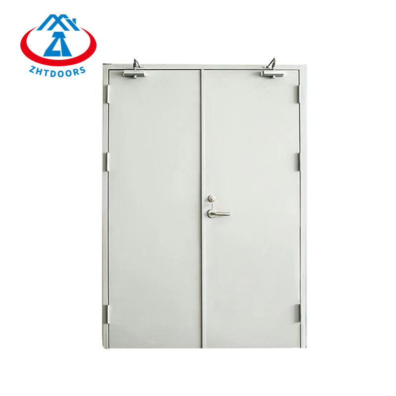 product-Zhongtai-Modern fire rated BS approve 30 minute fire resistance door-img