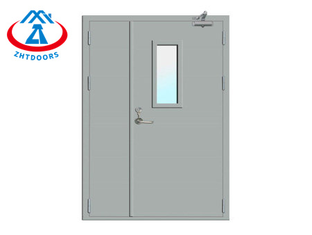 product-Zhongtai-BS Approve Fireproof Galvanized Security Steel Security Exterior Door 30 min-img