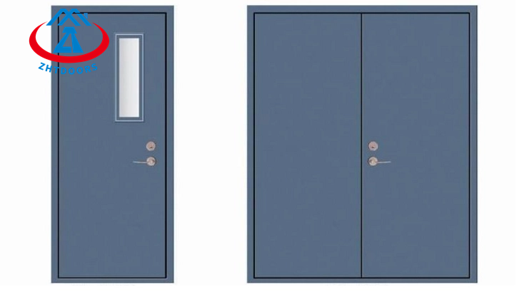 China Most Reliable Manufacturer Metal Doors Fire Proof AS Standard 2 Hours Fire Rated Door