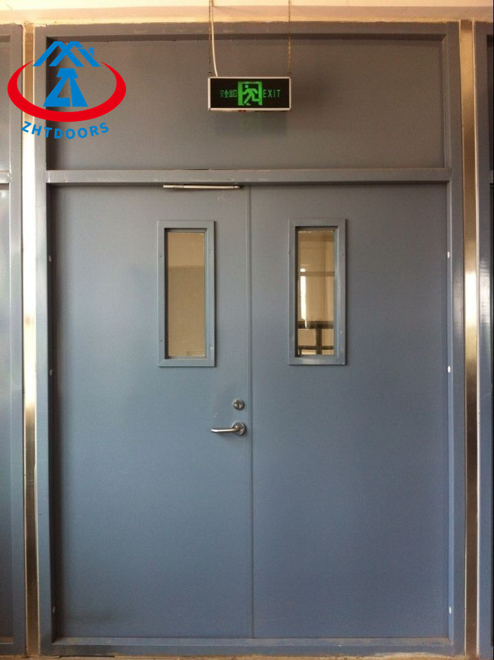 Guangdong Factory Wholesale BS Certified Fireproof Exit Door Steel 180 Minutes