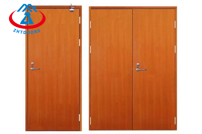 product-Zhongtai-Customized Fire Doors 60 Minute Fire Rated and Blast Commercial Door BS Certified-i