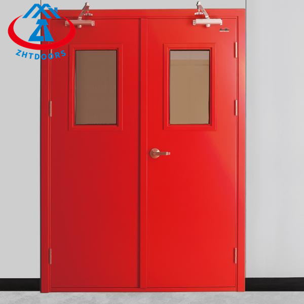 Customized Color Steel  Door AS Standard 90 min Metal Fire Doors