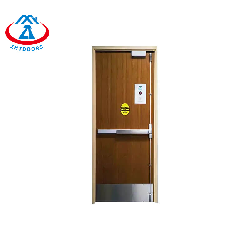 Smokeproof Fireproof Galvanized Security Steel Rated Doors AS Standard 1 Hours
