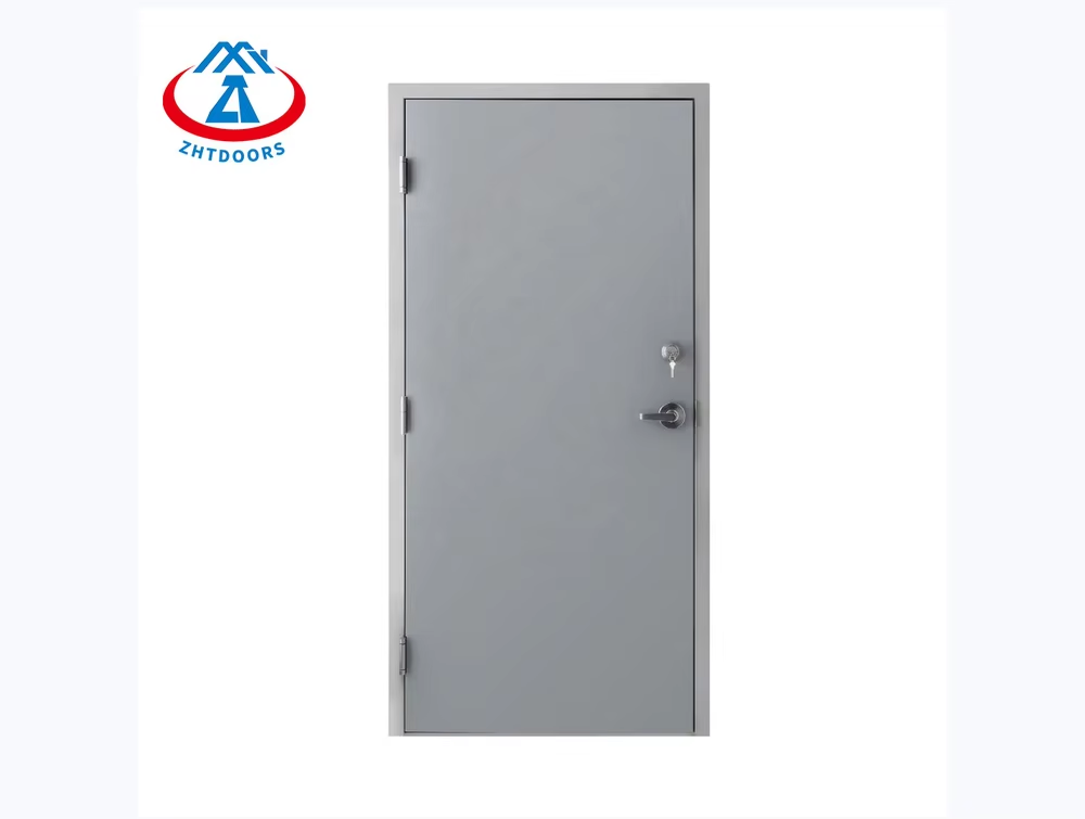 Convenient AS Standard 90 Minutes Emergency Fire Rated Door With Door Closer