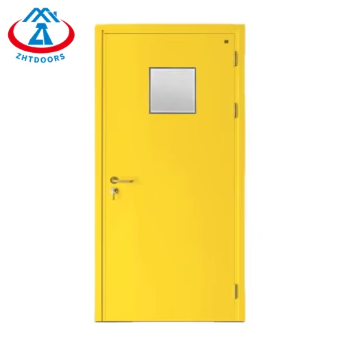 Customized Styles Single Yellow Fire Door AS Standard 30 Minute