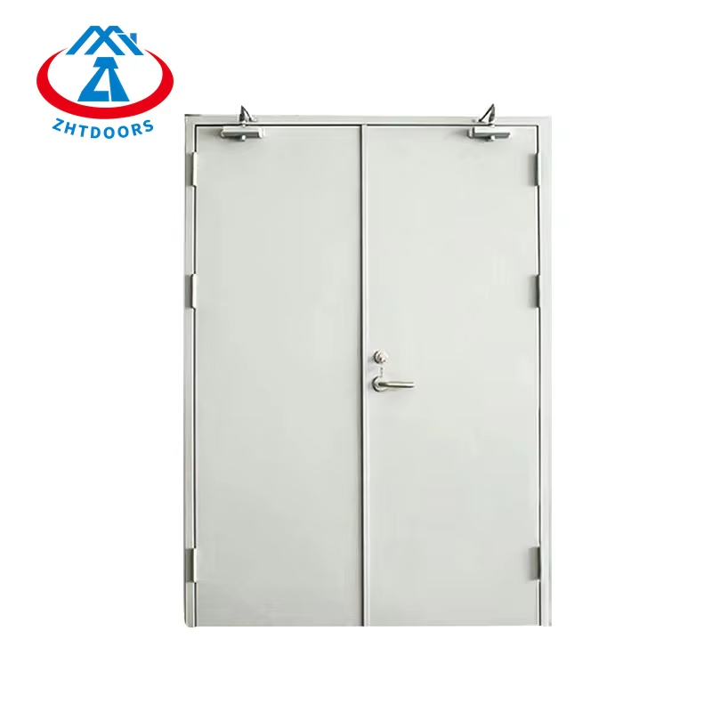 Reasonable Price Steel Fireproof BS Approve 90 Minute Fireproof Galvanized Security Steel Door