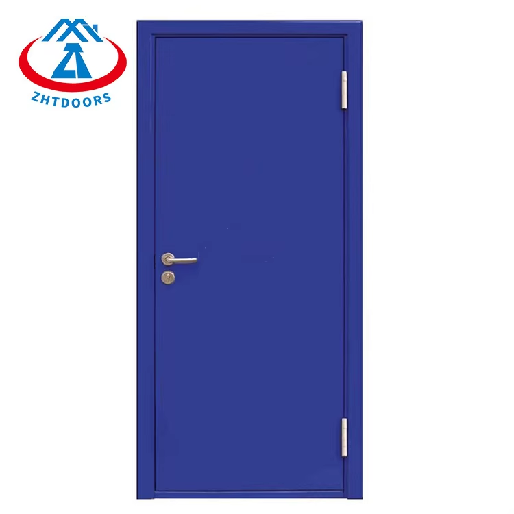 Color Can Be Customized AS Certificate 90 min Electrostatic Coating Fire Rated Doors