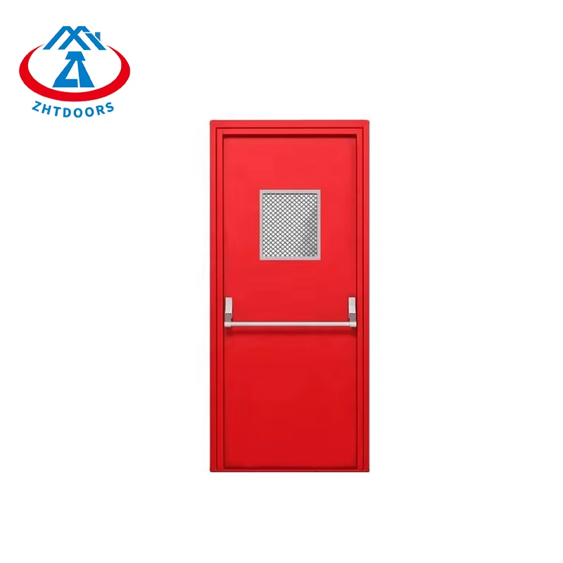 Modern Hot Selling Styles AS Certified 90 Minute Metal Fireproof Door