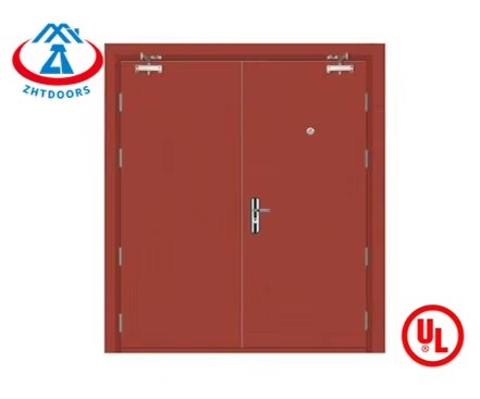 product-Zhongtai-Easy and Quick Installation 1hr Double Anti Fire Rated Door UL Certified-img
