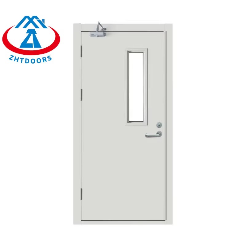 product-BS Certified 90 Minute Emergency Door Fire Safety Resistant Rated Doors-Zhongtai-img