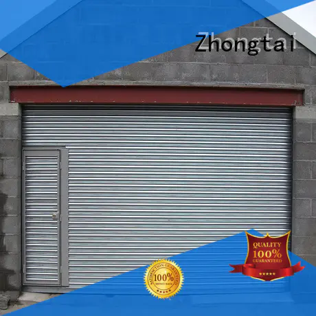 Zhongtai door commercial steel doors for sale for warehouse