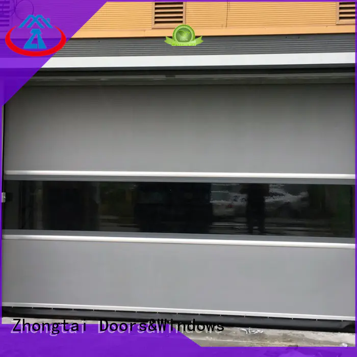 high speed roll up doors automatic rapid Zhongtai Brand company