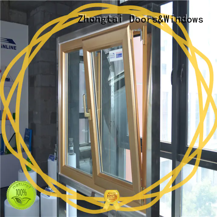 Zhongtai beautiful aluminum windows price suppliers for house