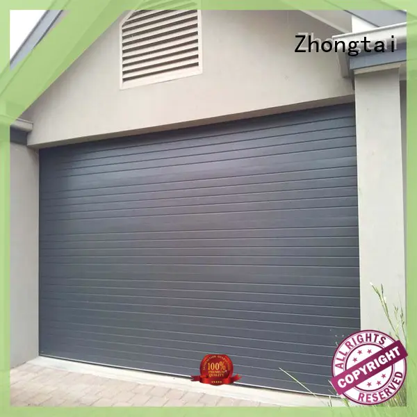 Zhongtai home roll up garage doors company for house