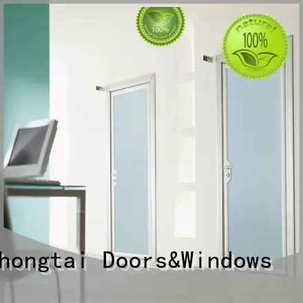 Zhongtai broken aluminium patio doors for sale for villa
