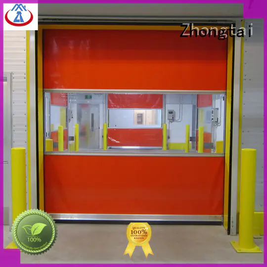 Zhongtai Best high speed doors supply for logistics center