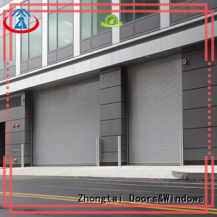 Zhongtai Custom commercial steel doors supply for warehouse
