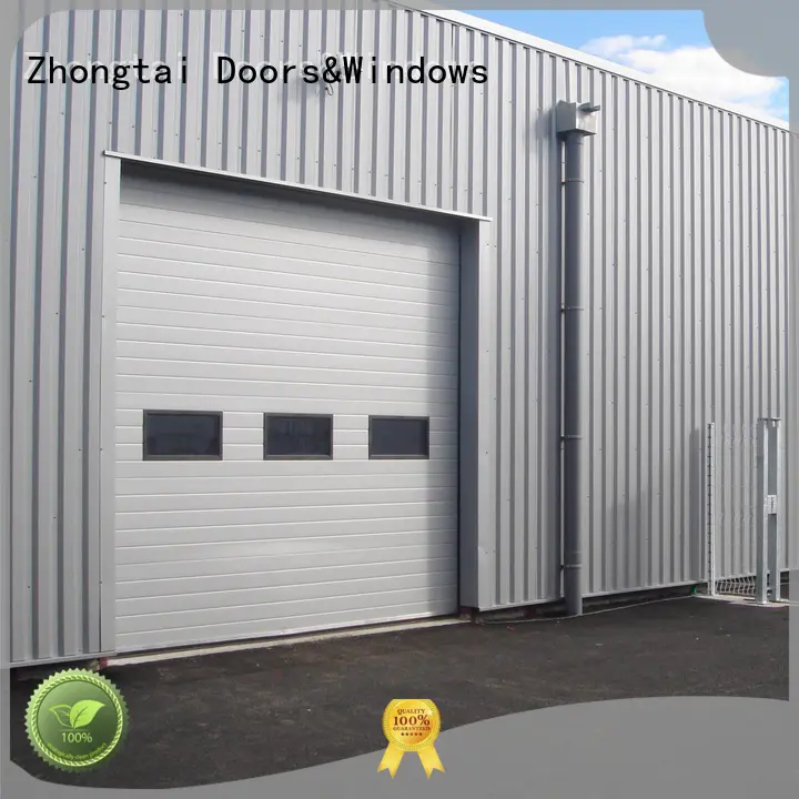 Quality Zhongtai Brand industrial exterior doors quality