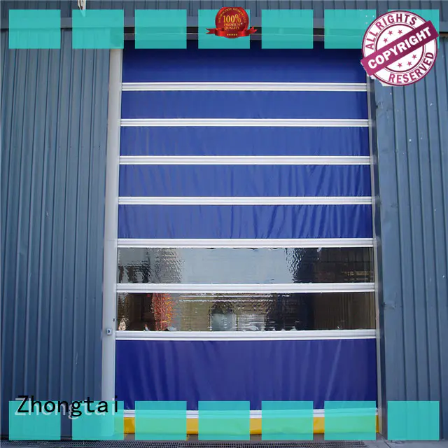 Zhongtai durable high speed doors suppliers for factory