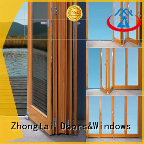 Zhongtai New aluminium door frame supply for hotel
