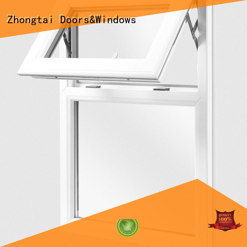 Zhongtai withe aluminium window supply for house