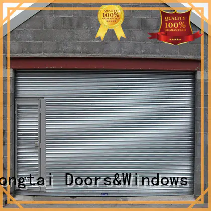 steel shop doors shutter rainproof Zhongtai Brand steel roll up doors