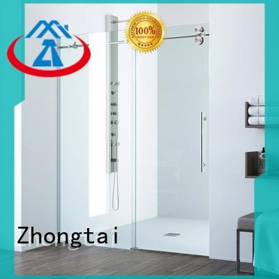 Zhongtai laminated Frameless Glass Door suppliers for indoor