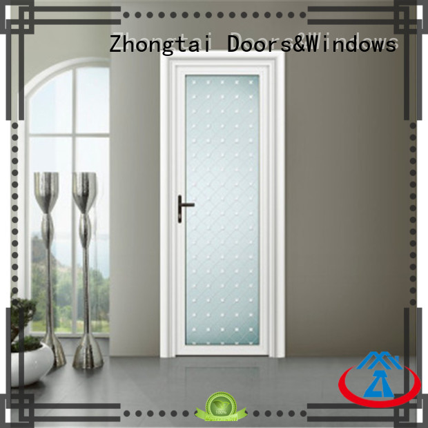 Zhongtai aluminum aluminium patio doors supply for hospital