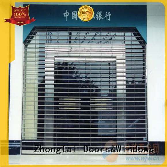 Best security shutters roller suppliers for bank