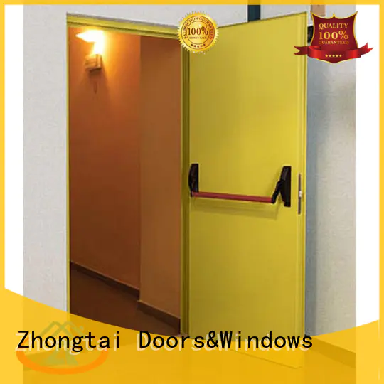 Zhongtai firerated fire doors for sale manufacturers for hospital