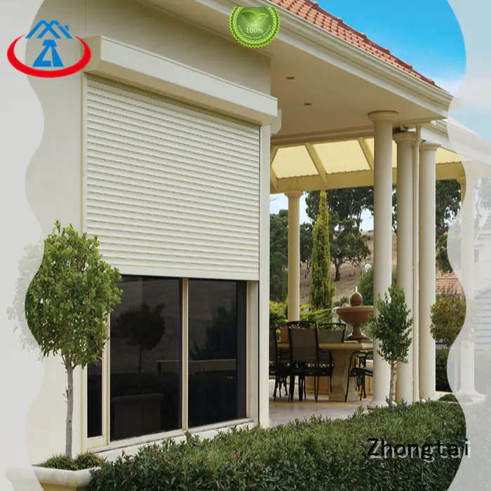 Zhongtai electric insulated roll up garage doors for sale for house
