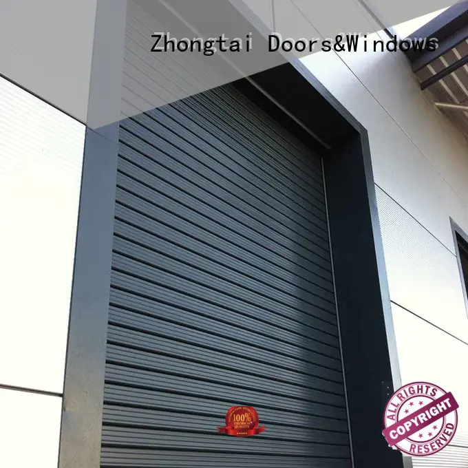 Zhongtai durable industrial garage doors for business for automobile shop