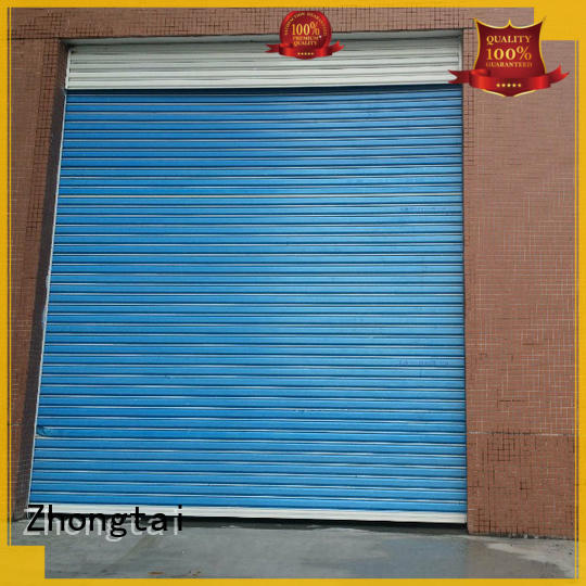 Zhongtai Brand building impact doors industrial factory