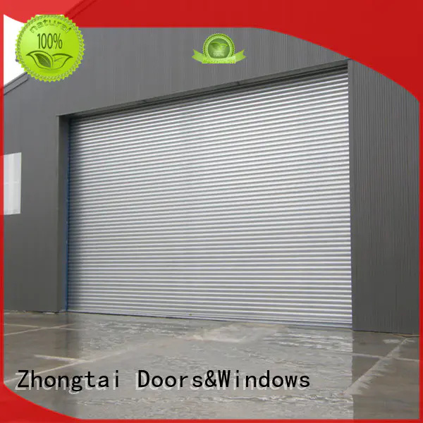 Zhongtai Wholesale hurricane doors for sale for industrial zone