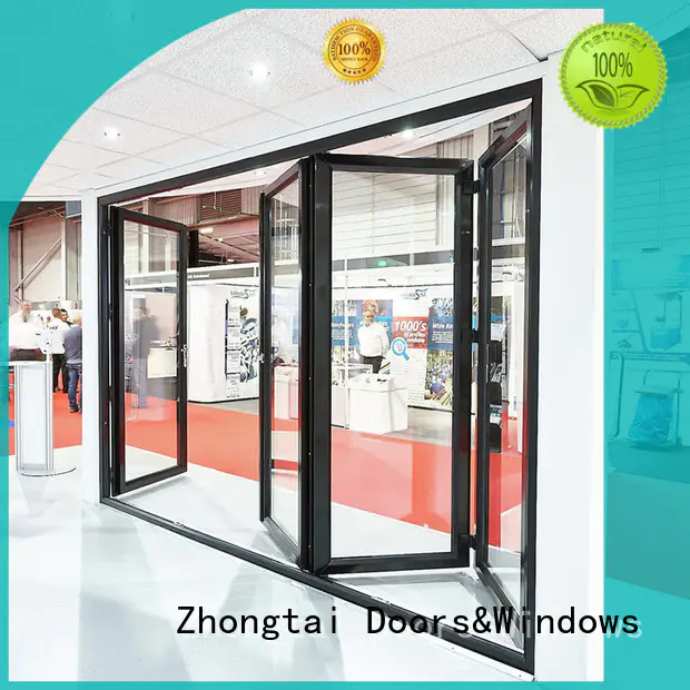 Zhongtai high quality Aluminium Folding Door wholesale for house