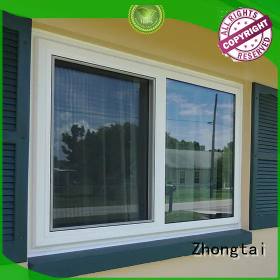 Zhongtai double aluminium window manufacturers suppliers for house