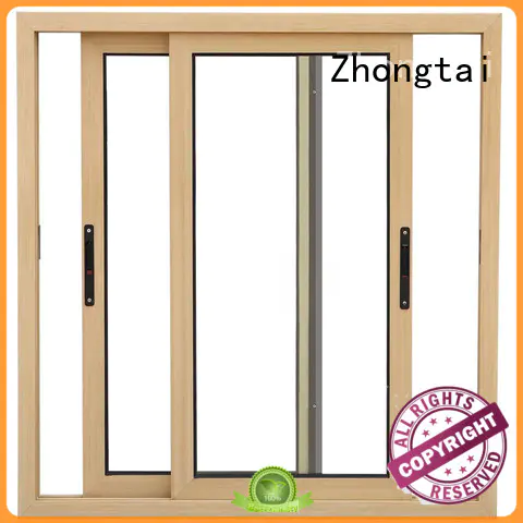 Zhongtai size aluminium sliding doors for business for villa