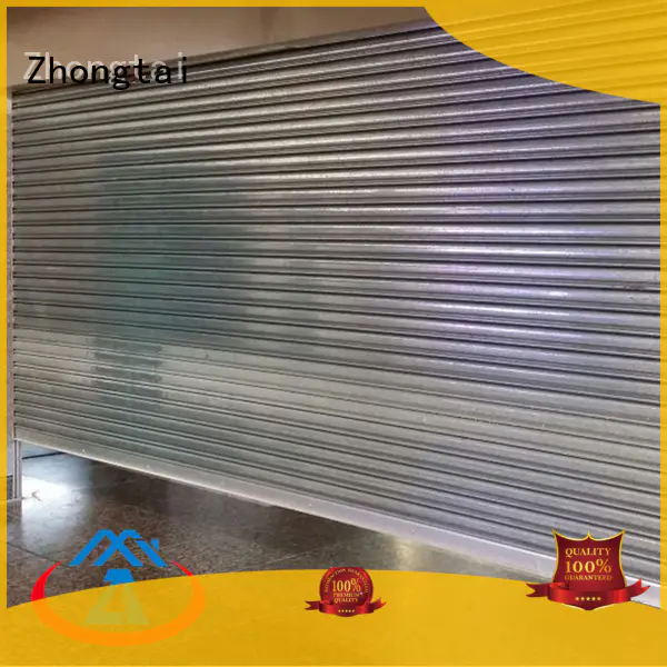 Zhongtai professional steel roll up doors security for house