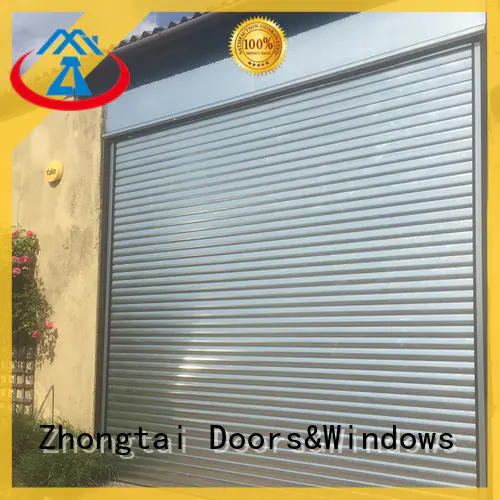 Zhongtai online steel roll up doors suppliers for garage