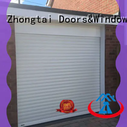 Zhongtai classical aluminium shutters factory for garage