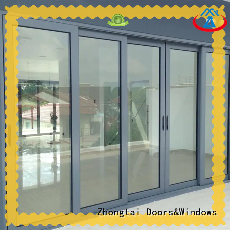 Zhongtai high quality aluminium sliding door company for company