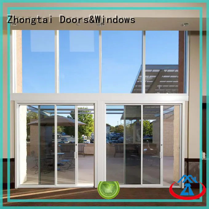 Zhongtai door aluminium sliding doors suppliers for office