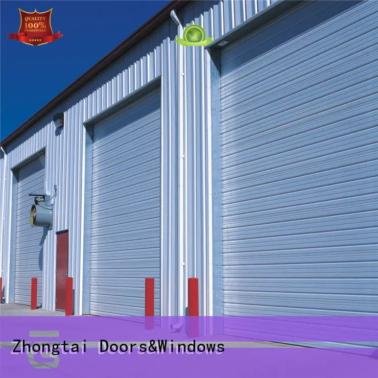 Zhongtai bank metal shutters manufacturers for garage