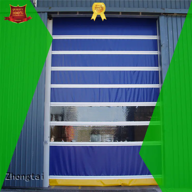 Zhongtai imported high speed door manufacturers for factory