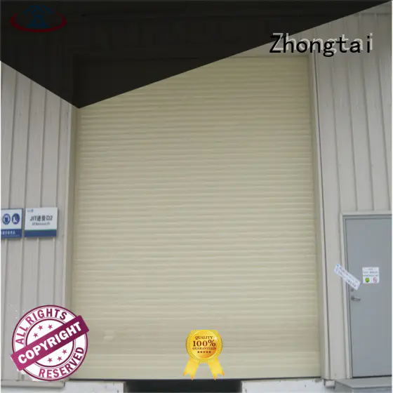 Zhongtai antityphoon impact doors company for garage