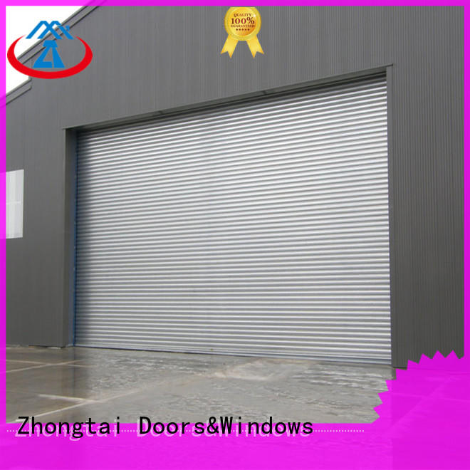 Zhongtai roller hurricane doors factory for warehouse