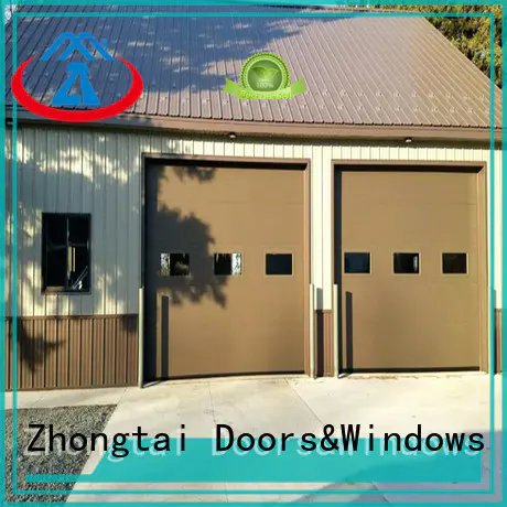 Wholesale electric garage doors aluminum supply for high-grade villas